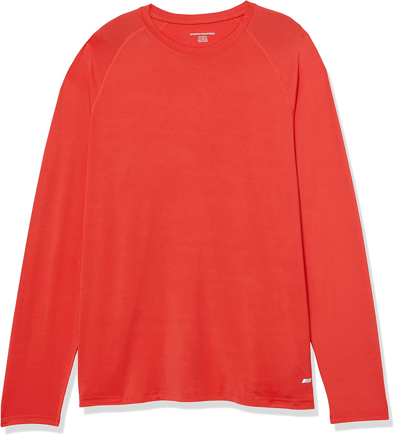 Essentials Men's Tech Stretch Long-Sleeve T-Shirt - Image 4